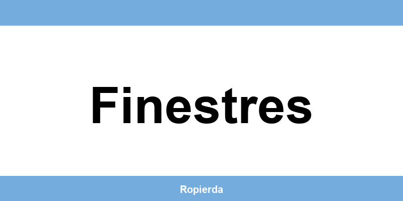 Teléfono de la tienda Lefties en Finestres